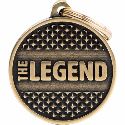 Myfamily Circle The Legend Id Tag Gull Myfamily Circle The Legend Id Tag Gull