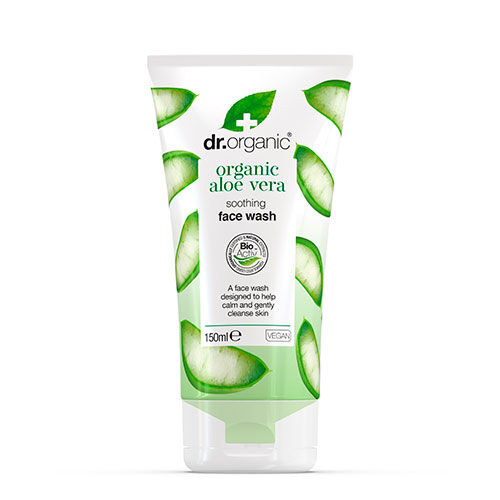 Dr. Organic Aloe Vera Soothing Face Wash  150 ml