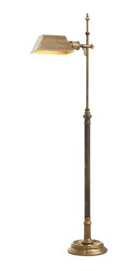 Bordlampe Charlene, vintage messingfinish Bordlampe Charlene, vintage messingfinish