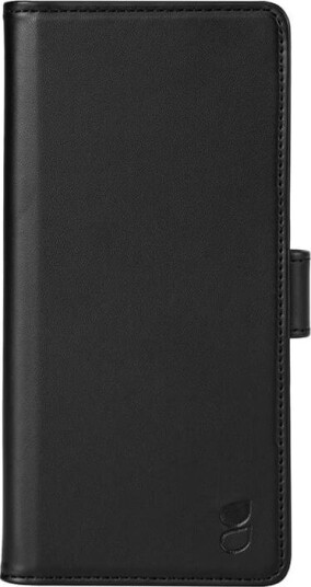 Gear Lommebokdeksel for Motorola Moto G9 Play - Svart PU Lær med Stativfunksjon