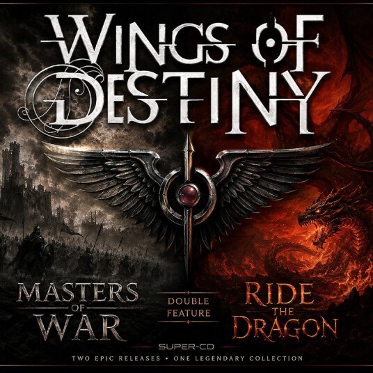 Wings Of Destiny Masters Of War / Ride The Dragon (Double Feature). CD