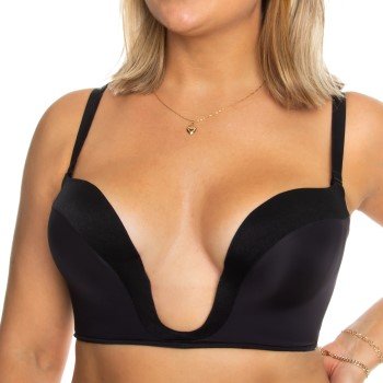 Wonderbra BH Ultimate Silhouette Micro Plunge Svart B 85 Dame