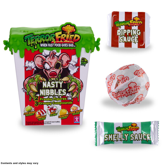 Terror Fried Nasty Nugget m/ 2 freaky figurer