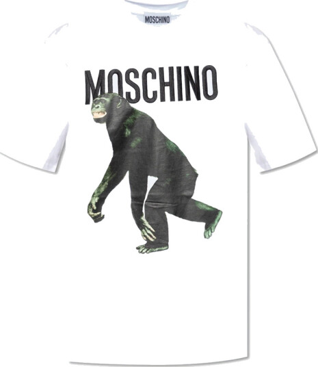 Moschino Herre Topper Hvit L,