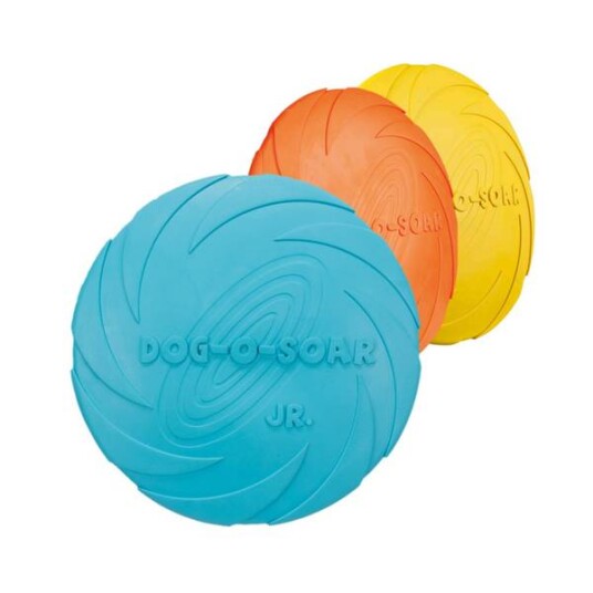 Liten Myk Frisbee Til Liten Hund I Gummi 15Cm