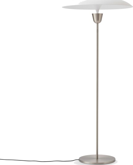 Kantarell Gulvlampe Hvit