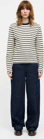 Mads Nørgaard Pablo Maggie Tee Ls - White - M
