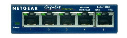 Netgear GS105 5 Port Gigaswitch (606449029673)