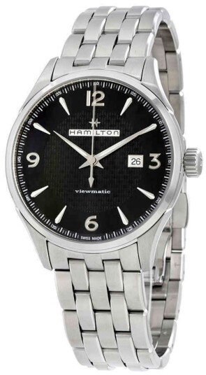 Hamilton Herreklokke H32755131 Jazzmaster Sort/Stål Ø44 mm