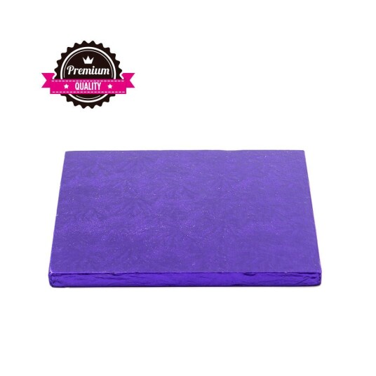 Kake Drum Kvadrat Lilla 25cm Kake Drum Kvadrat Lilla 25cm