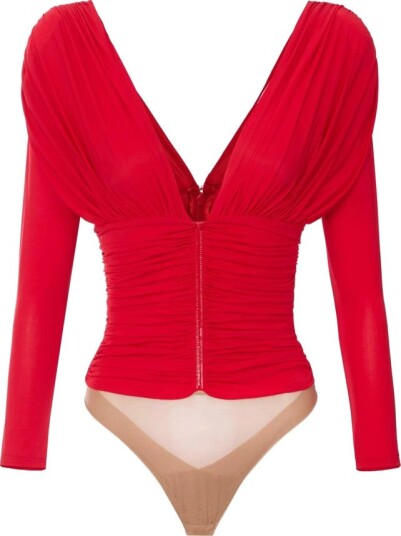 Elisabetta Franchi Dame Topper Rød XL,