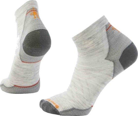 Smartwool Run Zero Cushion Ankle Socks Ash L 42 45