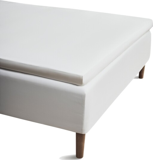 Juna Percale Kuvertlagen 90X210 Cm Hvid - White - 90X210CM