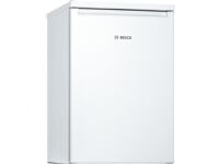 Bosch Serie 2 KTR15NWEA - Kjøleskap - tabletop - bredde: 56 cm - dybde: 58 cm - høyde: 85 cm - 134 liter - Klasse E - hvit Bosch Serie 2 KTR15NWEA - Kjøleskap - tabletop - bredde: 56 cm - dybde: 58 cm - høyde: 85 cm - 134 liter - Klasse E - hvit