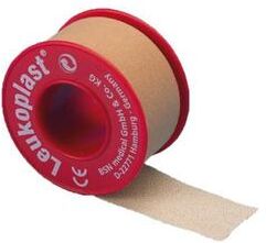 Leukoplast tape 2,5cm x 5m   12 ruller