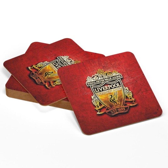 4-Pakk Glassbrikker Liverpool