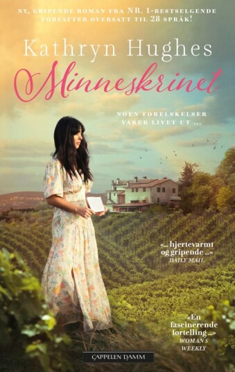 Minneskrinet av Kathryn Hughes - Norsk Roman fra Cappelen Damm