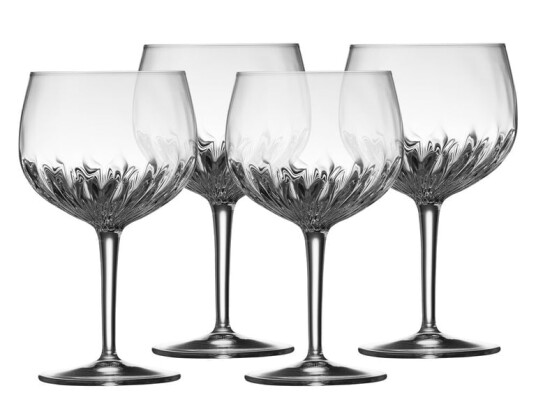 Luigi Bormioli Mixology spansk gin og tonicglass 4-pack 4 stk/pakke Transparent