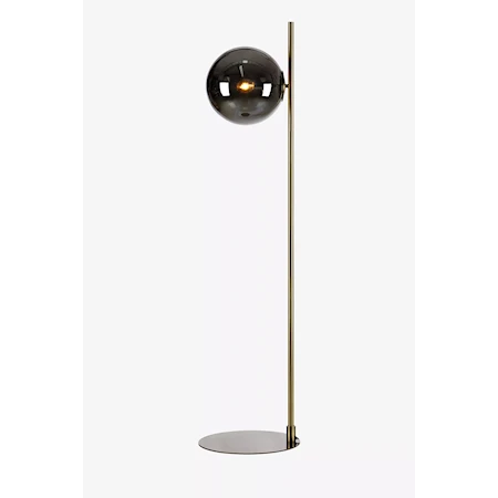Markslöjd Dione Gulvlampe 134 cm Antikk/Røykfarget glass 1639148-01-0 1678776-02-0