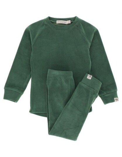 Gullkorn Jona fleece sett - dyp grønn Gullkorn Jona fleece sett - dyp grønn