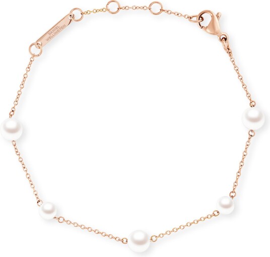 Rose Gold Bracelet Pearl Step | DW