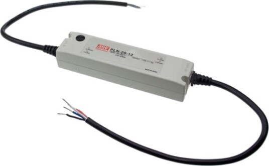 Mean Well Pln 20 24 Hvit 90   295 V 47   63 Hz 148,5 Mm 28 Mm 38,5 Mm