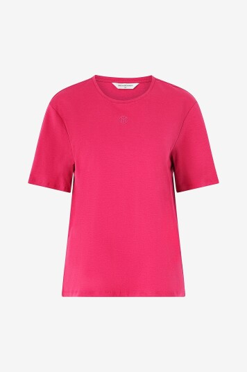 MSCH Copenhagen - Topp mschMelea Icon Tee - Rød