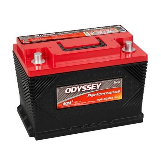 ODYSSEY ODP-AGM48 H6 L3 (PC1220) AGM Batteri 12V 69AH 720CCA +høgre.