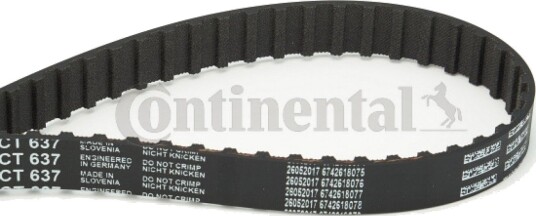 CONTITECH CT637 Registerrem CONTITECH CT637 Registerrem