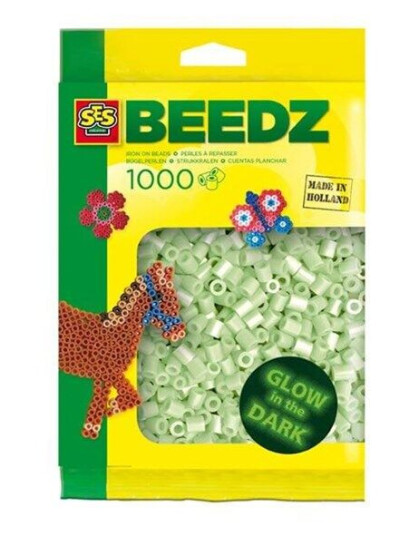 SES Ironing beads-Glow in the Dark 1000pcs. SES Ironing beads-Glow in the Dark 1000pcs.