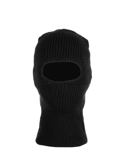 Fostex Balaclava i akryl med 1 hull Svart
