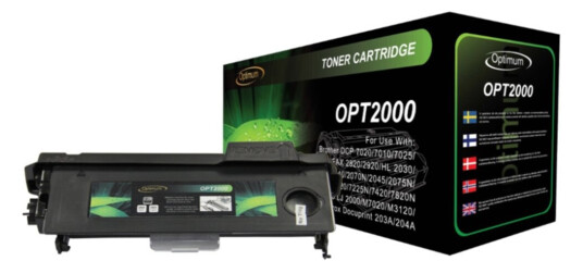 Optimum Tonerkassett svart OPT2000