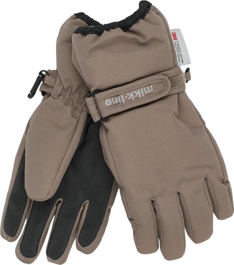 Mikk line Polyester Gloves Brown 122/128