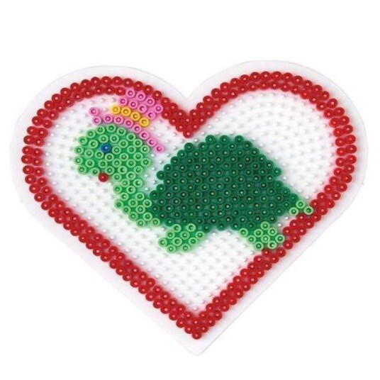 Hama Ironing Beads Heart Pegboard-Large