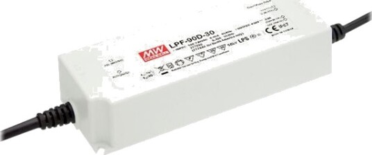 Mean Well Lpf 90 Series Lpf 90 24   Led Driver   90 Watt   3.75 A