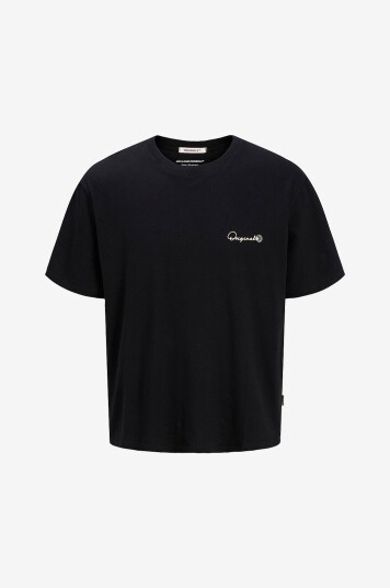Jack & Jones Junior T skjorte jorAcapulco Type Tee SS Crew Neck Svart