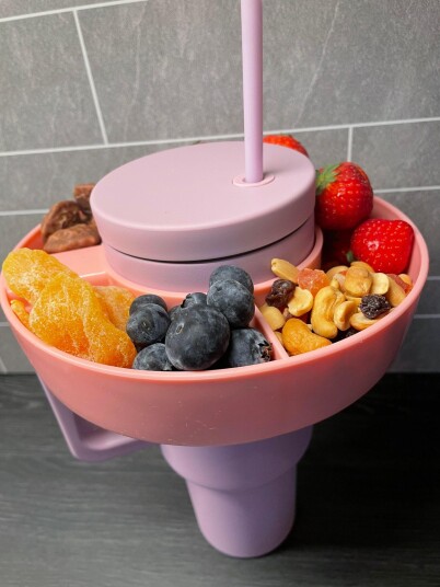 Liquide Snackbolle til tumbler rosa Liquide Snackbolle til tumbler rosa