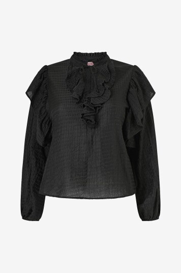 Anyday Bluse Any agnes 323 Blouse Svart