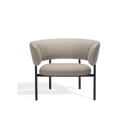 Møbel Copenhagen Møbel Copenhagen Font Lenestol med Armlene Trio 0205/Svart Understell Møbel Copenhagen Møbel Copenhagen Font Lenestol med Armlene Trio 0205/Svart Understell