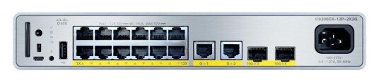 CISCO CATALYST 9000 COMPACT SWITCH 12-PORT POE+ 240W ESSENTIALS CPNT