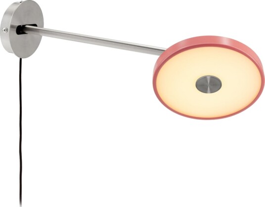 Vegglampe UMAGE Asteria Long dimmbar Pink / rosa Stue Metall Design 9.6 Pink / rosa