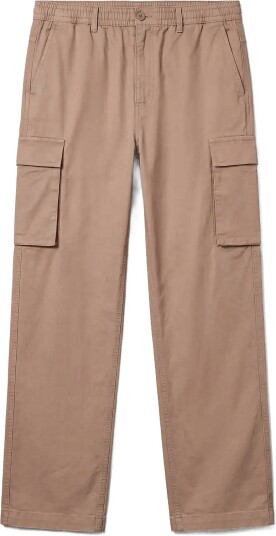 Calvin Klein Jeans Rlxd Strht Comfrt Ctn Cargo Pnt Beige L