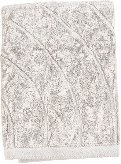 Zone Time håndkle 50x70 cm Soft grey
