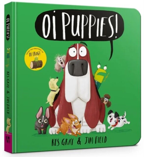 Oi Puppies Board Book Av Kes Gray