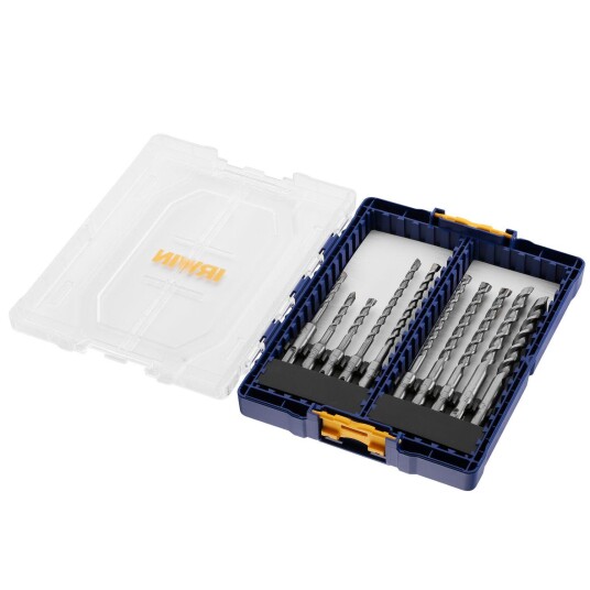 Irwin Speedhammer Plus SDS+ Betongborsett 10 Deler Hurtigboring