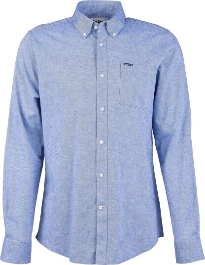 Barbour Men's Nelson Tailored Fit Shirt Blue S, Blue Barbour Men's Nelson Tailored Fit Shirt Blue S, Blue