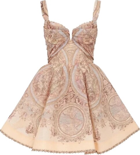 Zimmermann Dame Kjoler Beige XS,