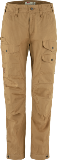 Fjellreven Women"s Vidda Pro Ventilated Trousers Buckwheat Brown 38 Regular