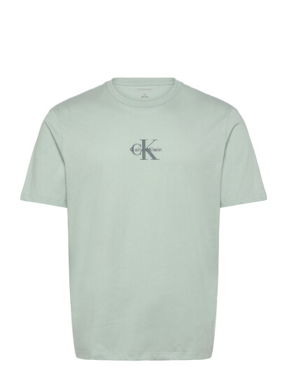 Calvin Klein Jeans Ss 30S Micro Monologo Graphic Te Green XXL