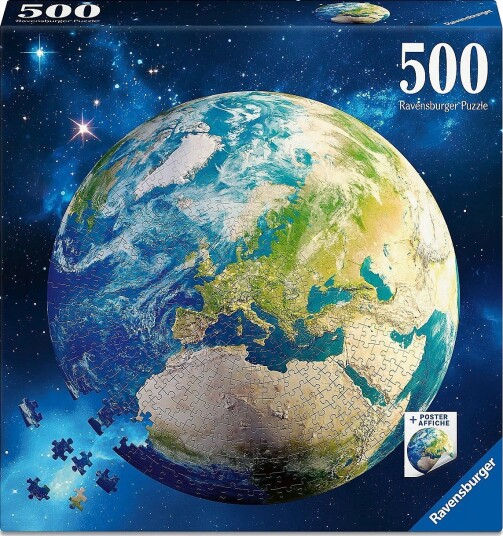 Ravensburger The Earth 500P Multi/patterned ONE SIZE Ravensburger The Earth 500P Multi/patterned ONE SIZE